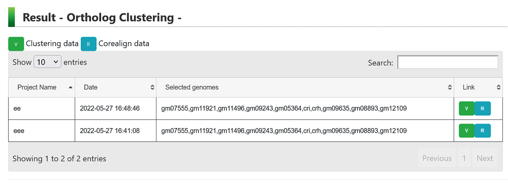 create new genome